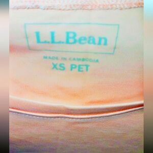 L.L. Bean Coral XS PET Top